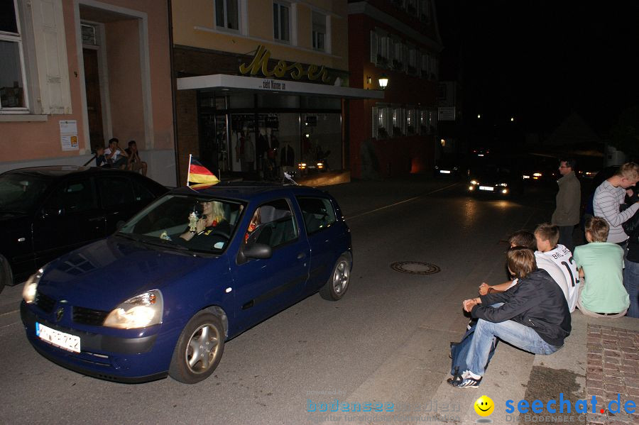 WM2010: Deutschland vs Ghana (1:0): Stockach, 23.06.2010