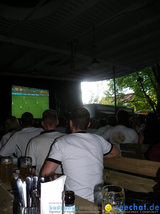 WM2010: Deutschland vs Ghana (1:0) + Martin Kilger: Stockach, 23.06.2010