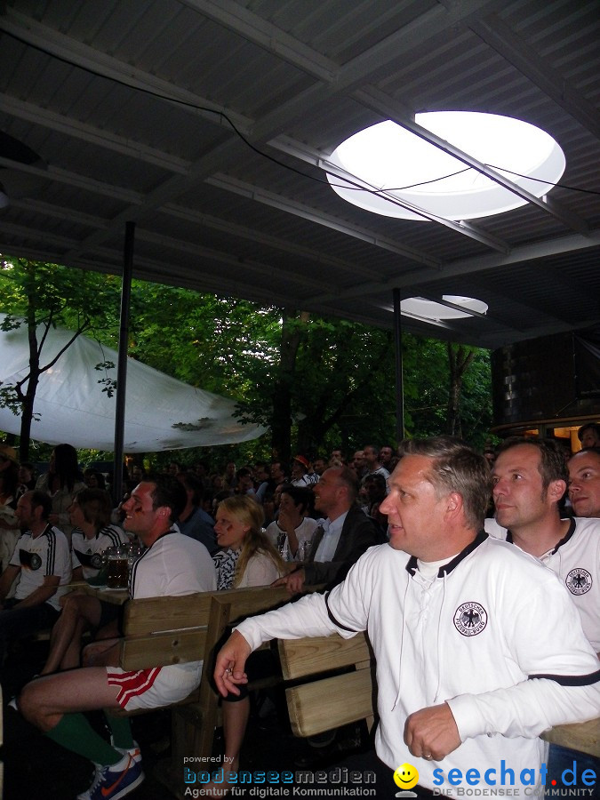 WM2010: Deutschland vs Ghana (1:0) + Martin Kilger: Stockach, 23.06.2010