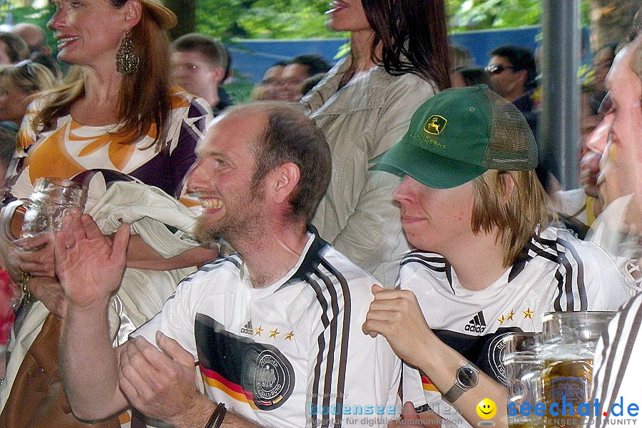 WM2010: Deutschland vs Ghana (1:0) + Martin Kilger: Stockach, 23.06.2010