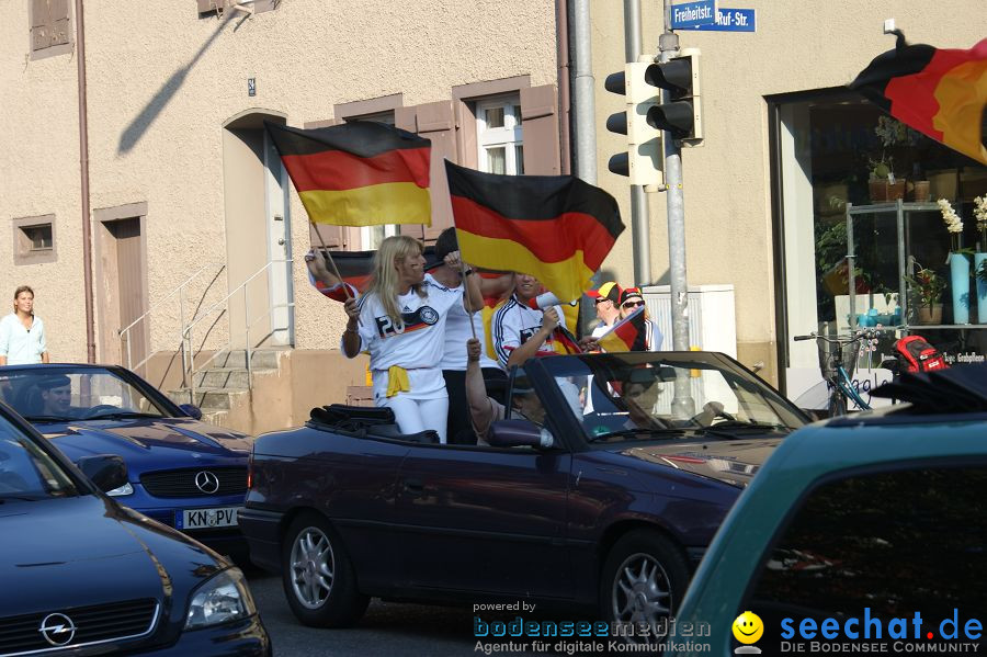 WM-2010: Deutschland-England (4:1): Stadthalle Singen, 27.06.2010