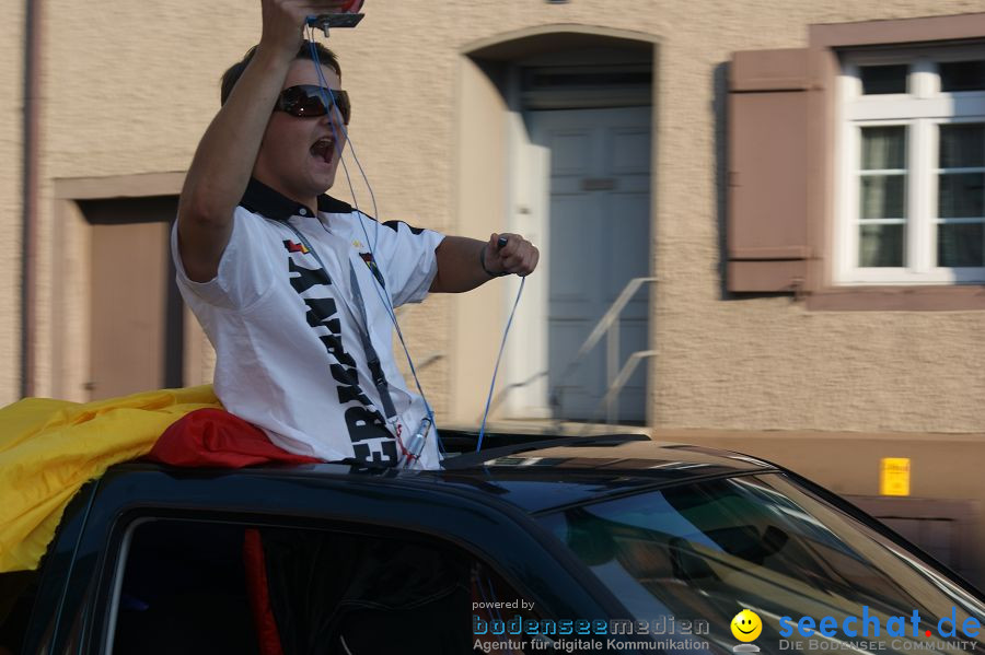 WM-2010: Deutschland-England (4:1): Stadthalle Singen, 27.06.2010