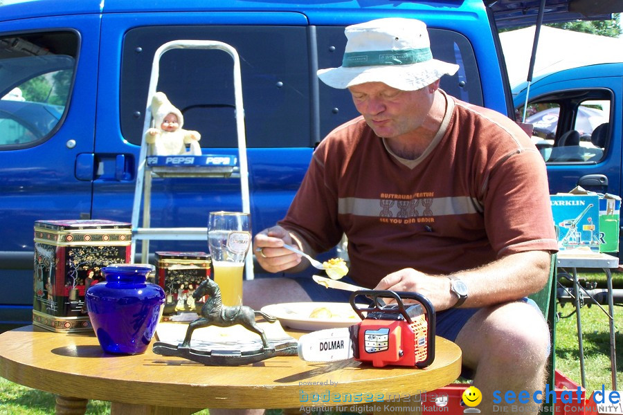 Sommerfest und Flohmarkt: Uttenweiler bei Biberach, 27.06.2010