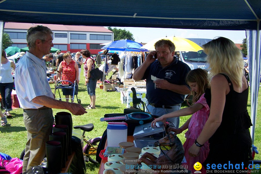 Sommerfest und Flohmarkt: Uttenweiler bei Biberach, 27.06.2010