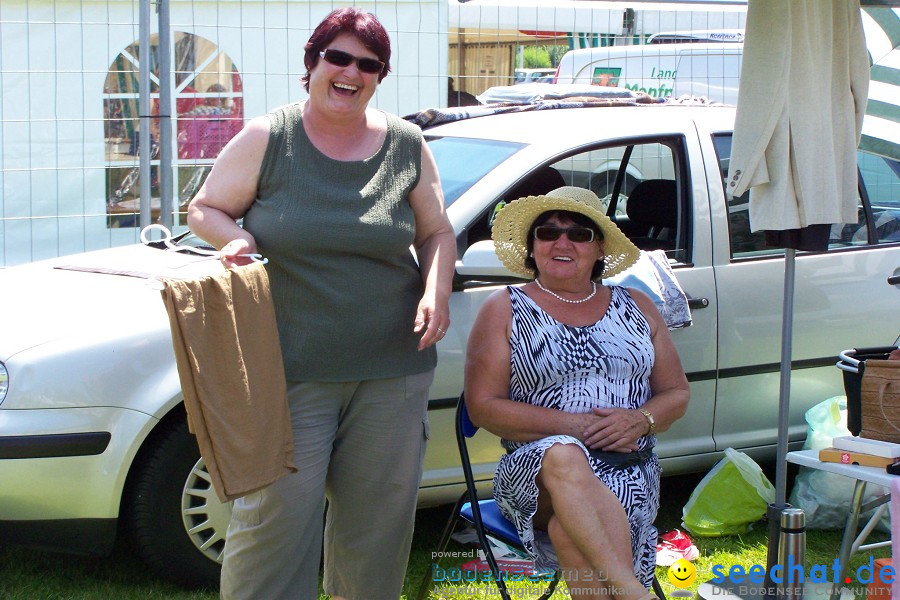 Sommerfest und Flohmarkt: Uttenweiler bei Biberach, 27.06.2010