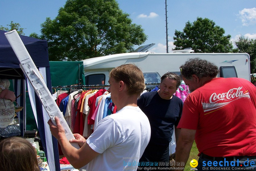 Sommerfest und Flohmarkt: Uttenweiler bei Biberach, 27.06.2010