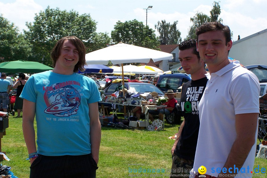 Sommerfest und Flohmarkt: Uttenweiler bei Biberach, 27.06.2010