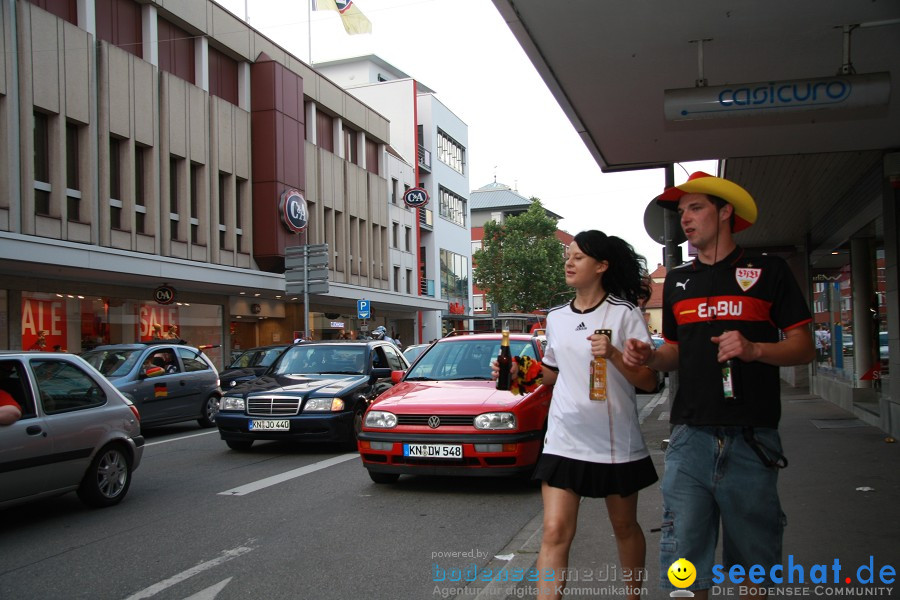 WM-2010: Deutschland-Argentinien (4:0): Singen, 03.07.2010