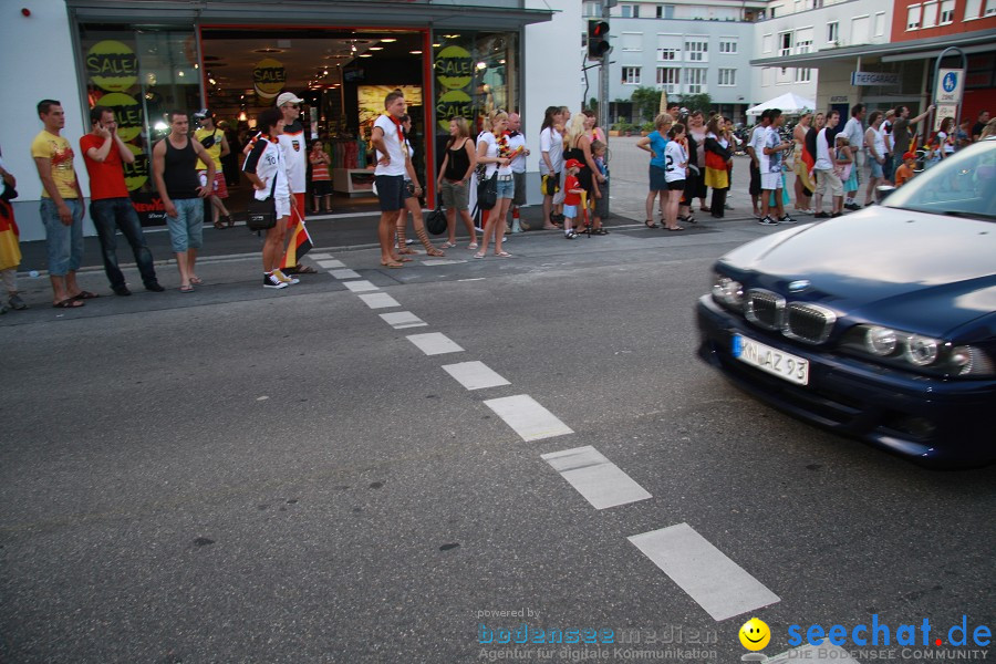 WM-2010: Deutschland-Argentinien (4:0): Singen, 03.07.2010