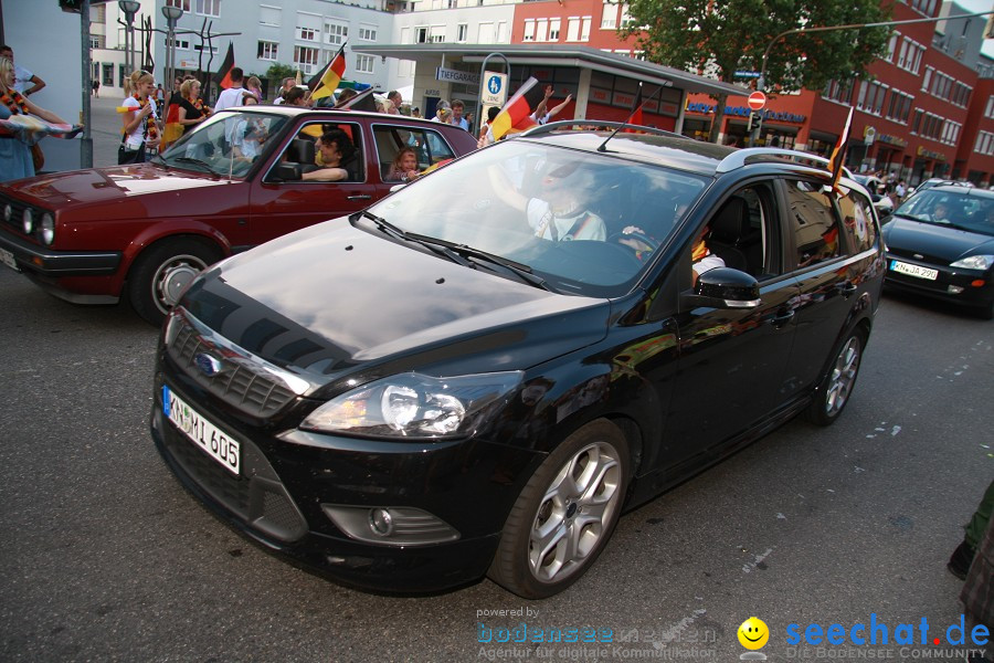 WM-2010: Deutschland-Argentinien (4:0): Singen, 03.07.2010