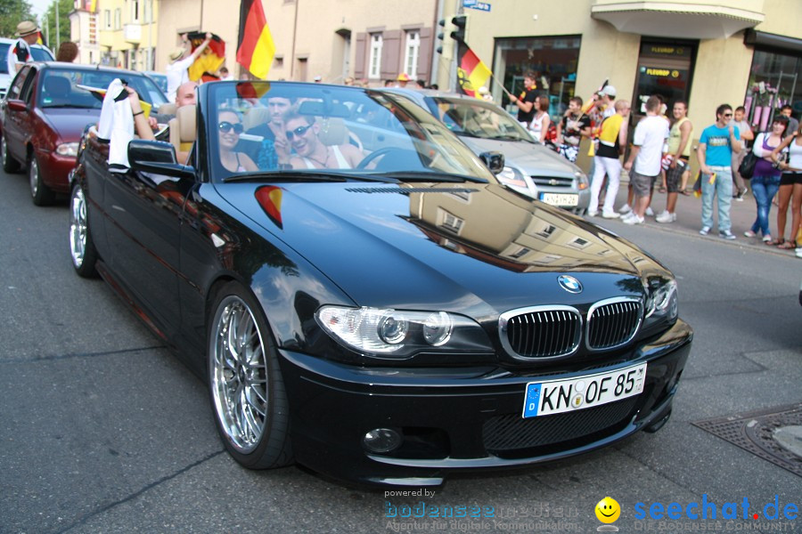 WM-2010: Deutschland-Argentinien (4:0): Singen, 03.07.2010