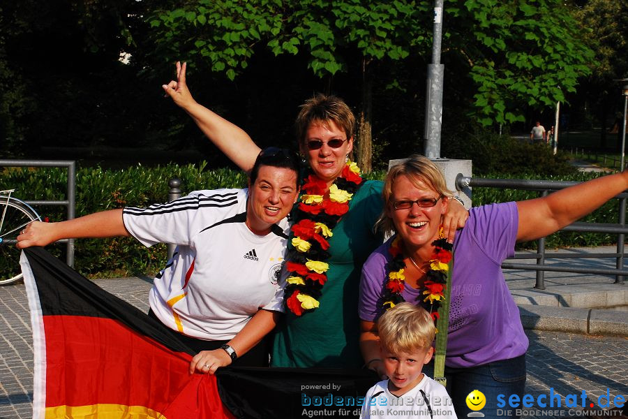 WM-2010: Deutschland-Argentinien (4:0): Friedrichshafen am Bodensee, 03.07.