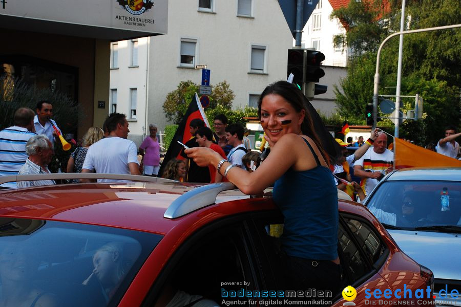 WM-2010: Deutschland-Argentinien (4:0): Friedrichshafen am Bodensee, 03.07.