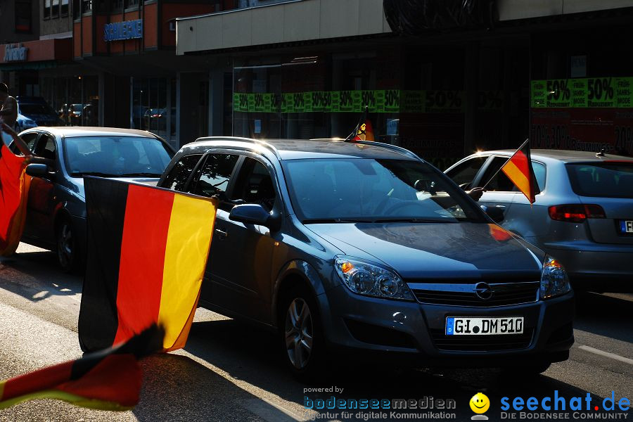 WM-2010: Deutschland-Argentinien (4:0): Friedrichshafen am Bodensee, 03.07.