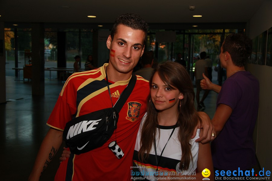 WM-2010: Deutschland-Spanien (0:1): Ravensburg, 07.07.2010