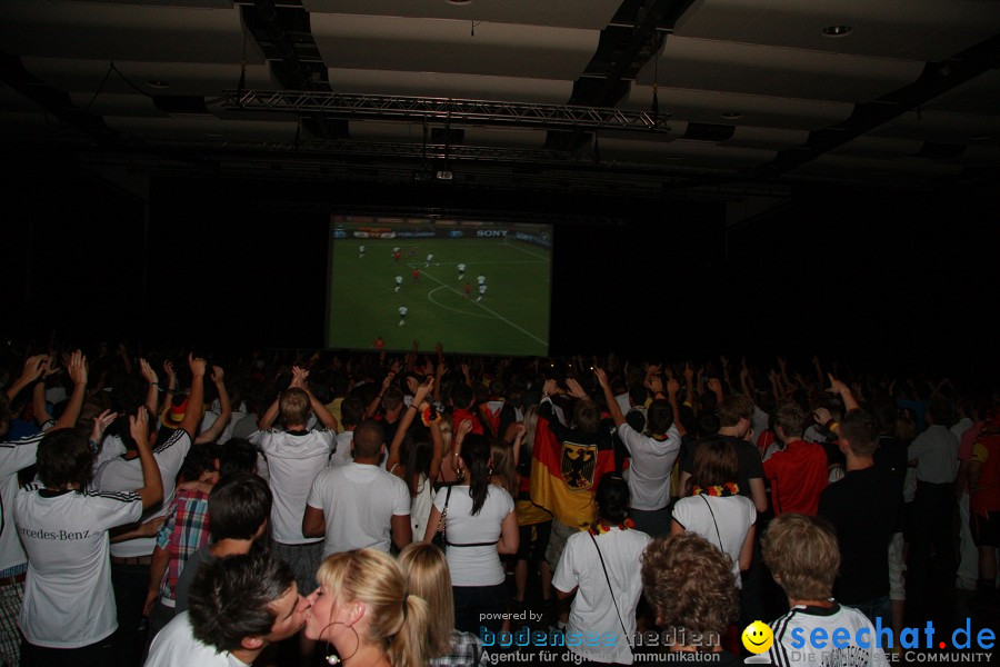 WM-2010: Deutschland-Spanien (0:1): Ravensburg, 07.07.2010