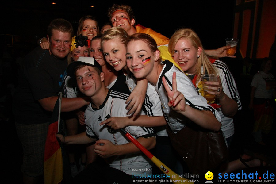 WM-2010: Deutschland-Spanien (0:1): Ravensburg, 07.07.2010