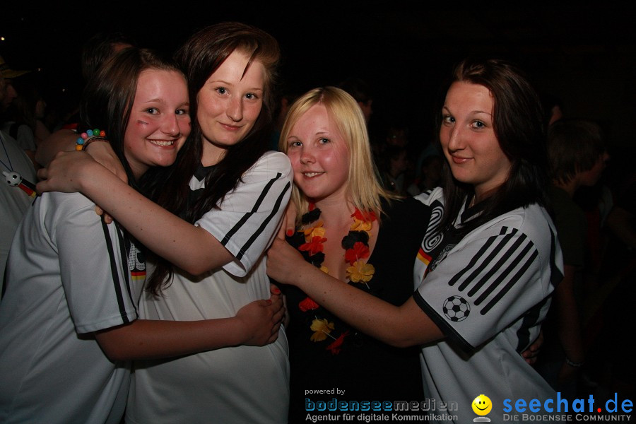 WM-2010: Deutschland-Spanien (0:1): Ravensburg, 07.07.2010