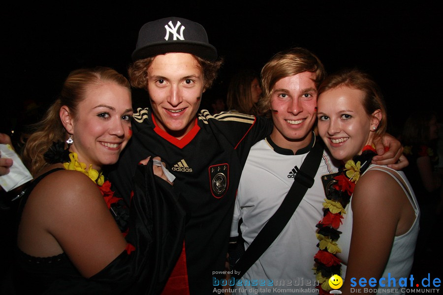 WM-2010: Deutschland-Spanien (0:1): Ravensburg, 07.07.2010