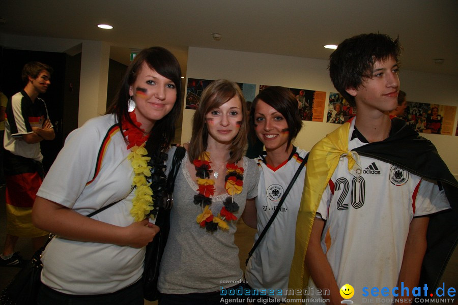 WM-2010: Deutschland-Spanien (0:1): Ravensburg, 07.07.2010