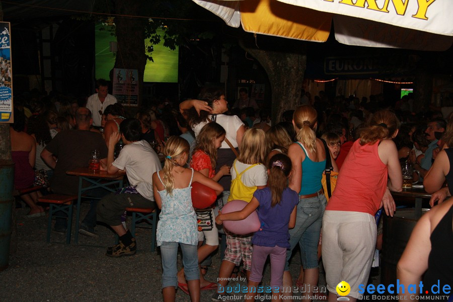 WM-2010: Deutschland-Uruguay (3:2): Ravensburg, 07.07.2010