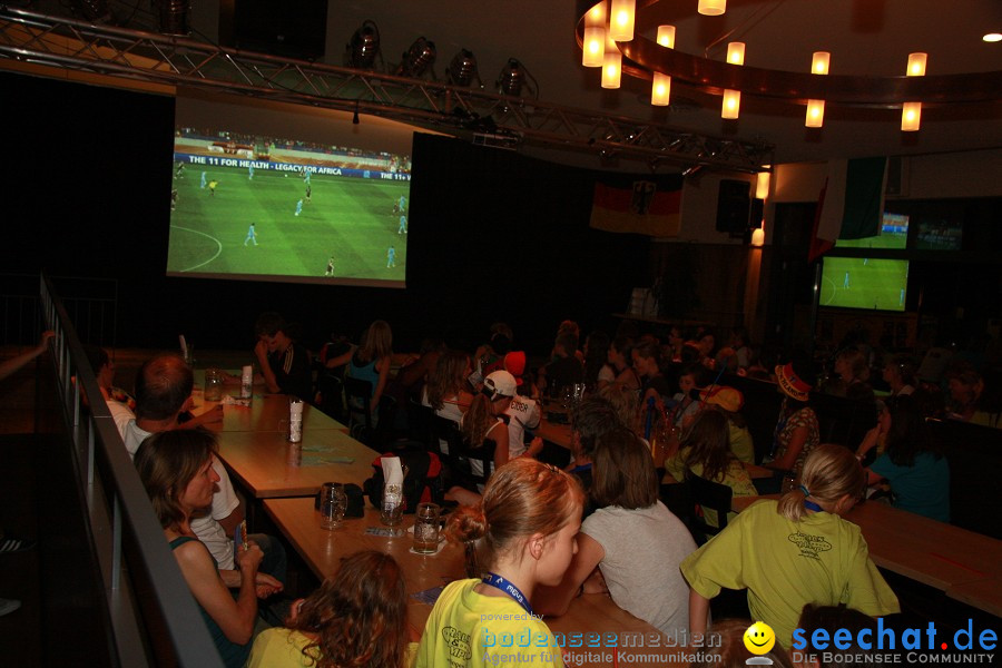 WM-2010: Deutschland-Uruguay (3:2): Ravensburg, 07.07.2010