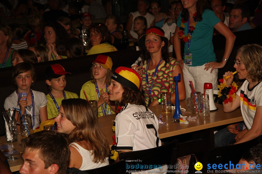 WM-2010: Deutschland-Uruguay (3:2): Ravensburg, 07.07.2010