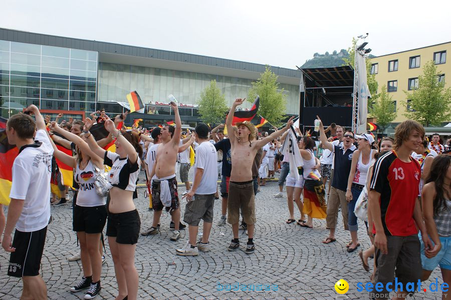 WM-2010: Deutschland-Argentinien (4:0): Singen, 03.07.2010