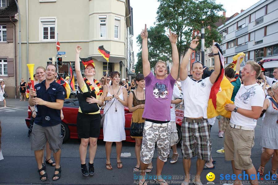 WM-2010: Deutschland-Argentinien (4:0): Singen, 03.07.2010