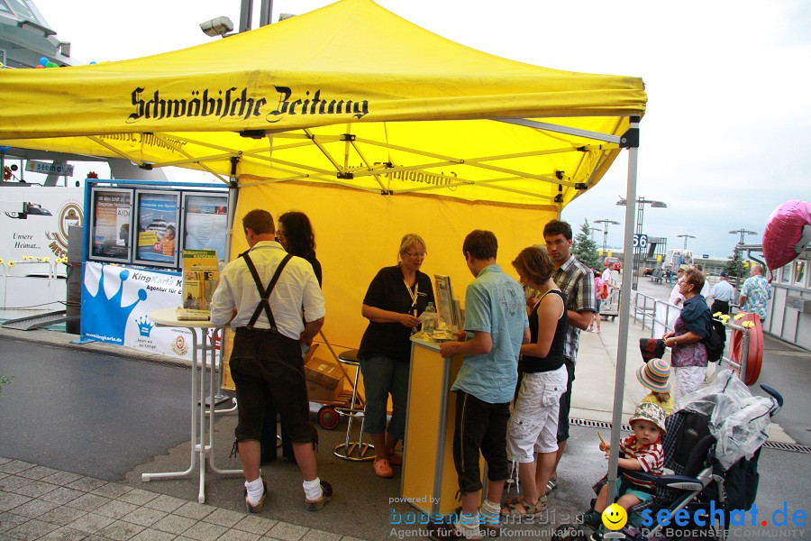 Schlagerboot XXL: Friedrichshafen am Bodensee, 17.07.2010