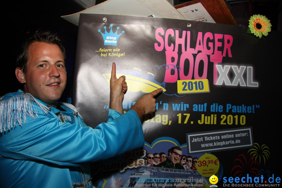 Schlagerboot XXL: Friedrichshafen am Bodensee, 17.07.2010