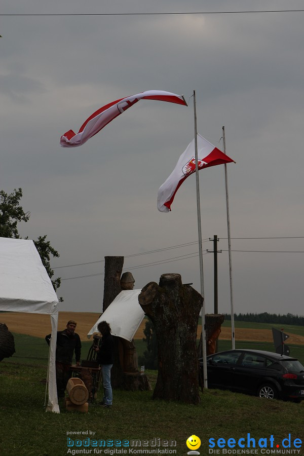 Kettenschnitzerfest: Danketsweiler bei Ravensburg, 25.07.2010