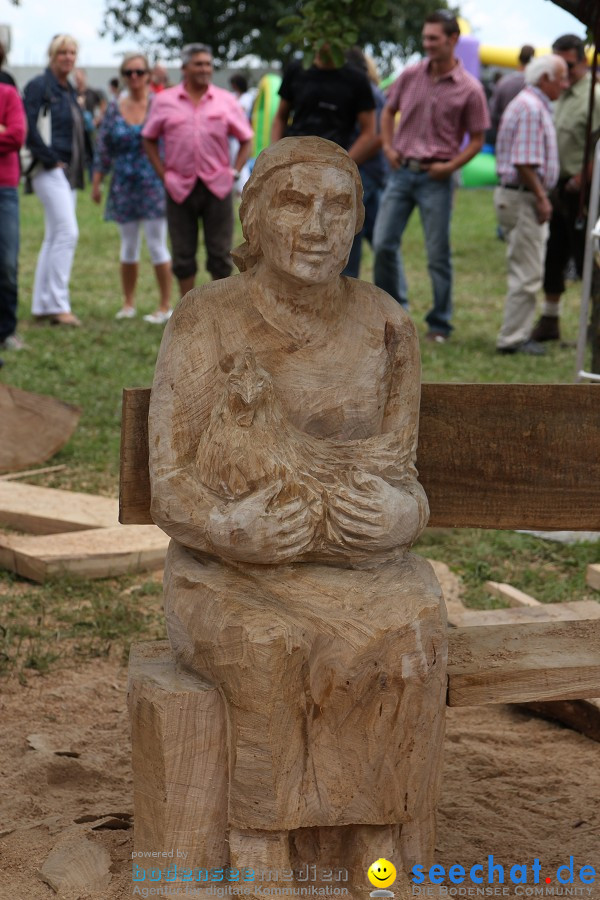 Kettenschnitzerfest: Danketsweiler bei Ravensburg, 25.07.2010