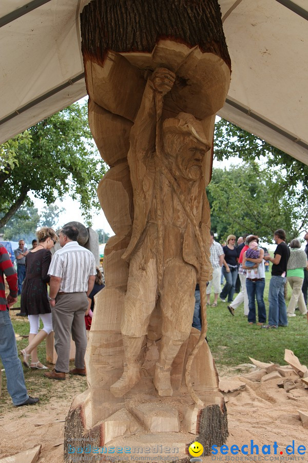 Kettenschnitzerfest: Danketsweiler bei Ravensburg, 25.07.2010