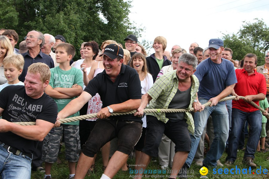 Kettenschnitzerfest: Danketsweiler bei Ravensburg, 25.07.2010