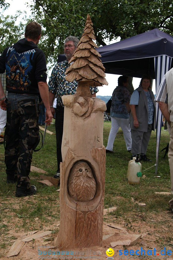 Kettenschnitzerfest: Danketsweiler bei Ravensburg, 25.07.2010