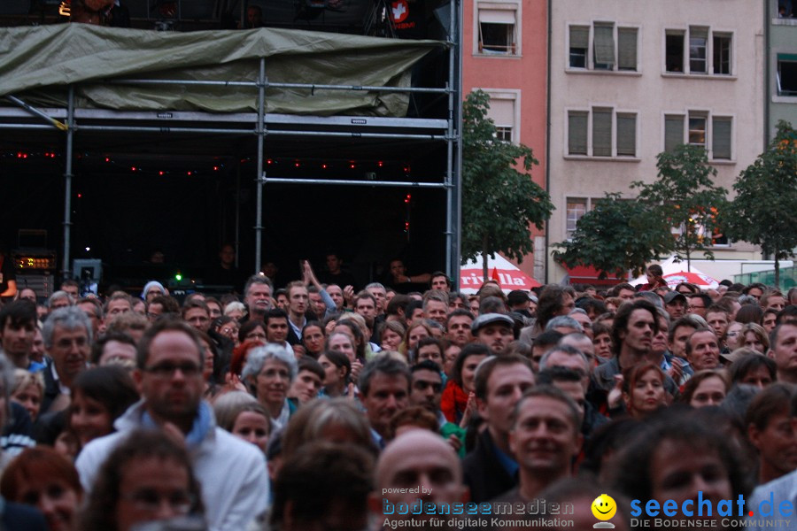 das festival 2010 mit Sophie Hunger und Stephan Eicher: Schaffhausen, 06.08