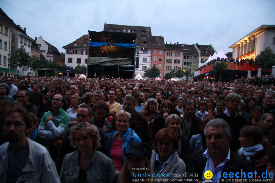 das festival 2010 mit Sophie Hunger und Stephan Eicher: Schaffhausen, 06.08