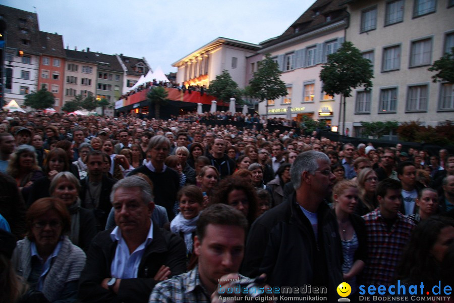 das festival 2010 mit Sophie Hunger und Stephan Eicher: Schaffhausen, 06.08