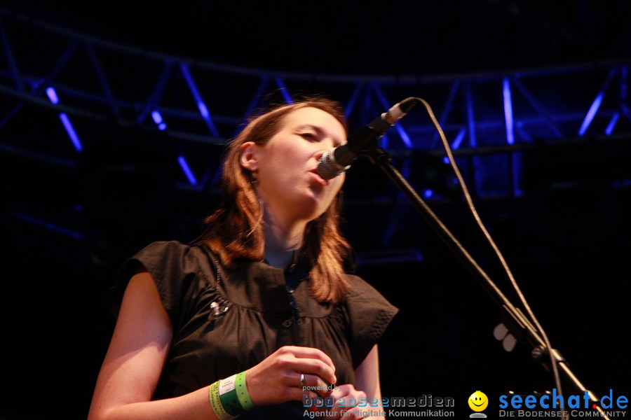 das festival 2010 mit Sophie Hunger und Stephan Eicher: Schaffhausen, 06.08