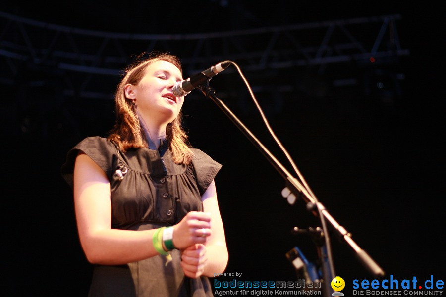 das festival 2010 mit Sophie Hunger und Stephan Eicher: Schaffhausen, 06.08