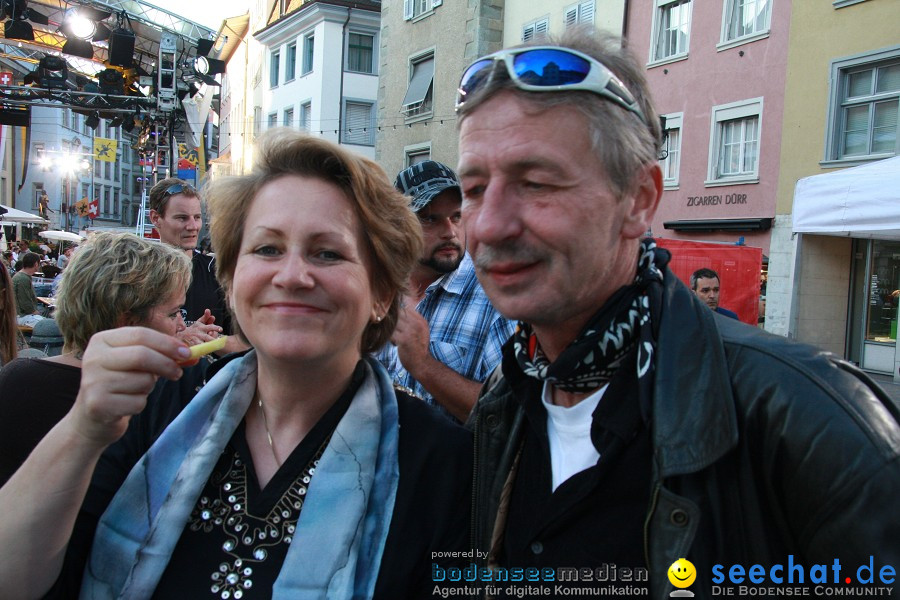 das festival 2010 mit Grand Avenue und Simple Minds: Schaffhausen, 07.08.20