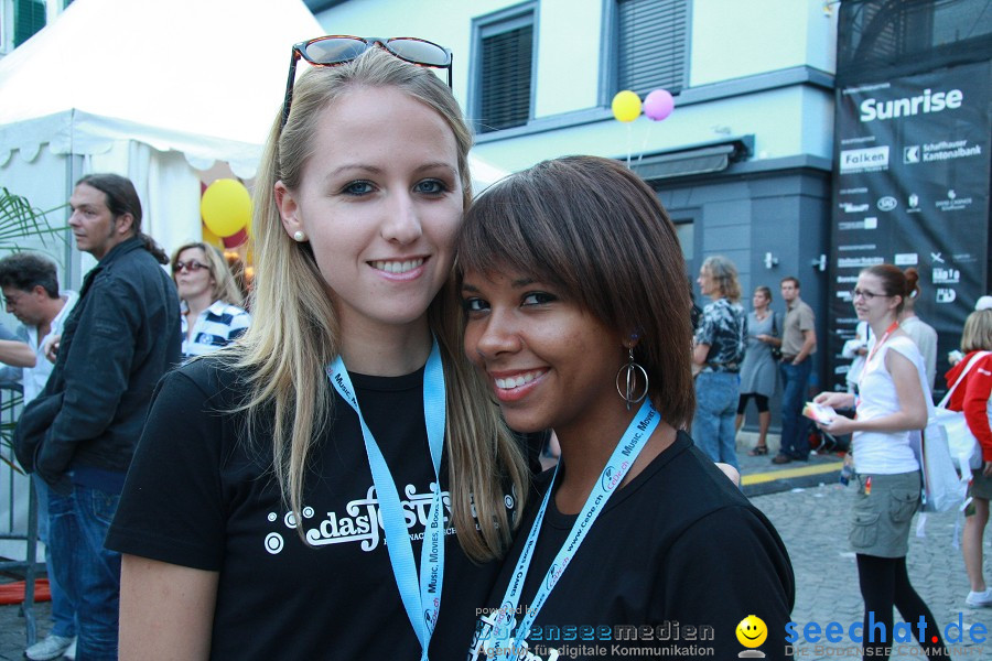 das festival 2010 mit Grand Avenue und Simple Minds: Schaffhausen, 07.08.20