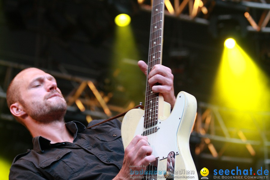 das festival 2010 mit Grand Avenue und Simple Minds: Schaffhausen, 07.08.20