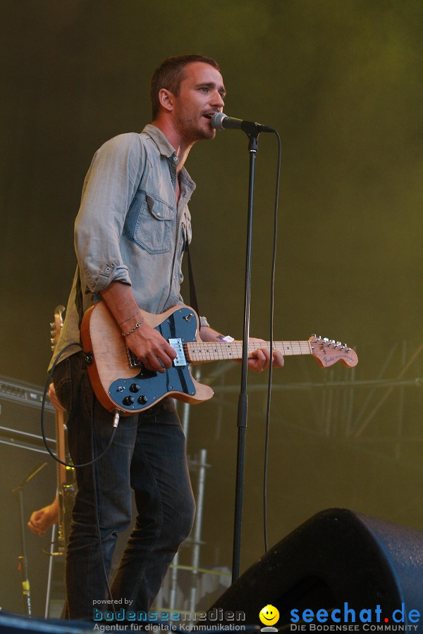 das festival 2010 mit Grand Avenue und Simple Minds: Schaffhausen, 07.08.20