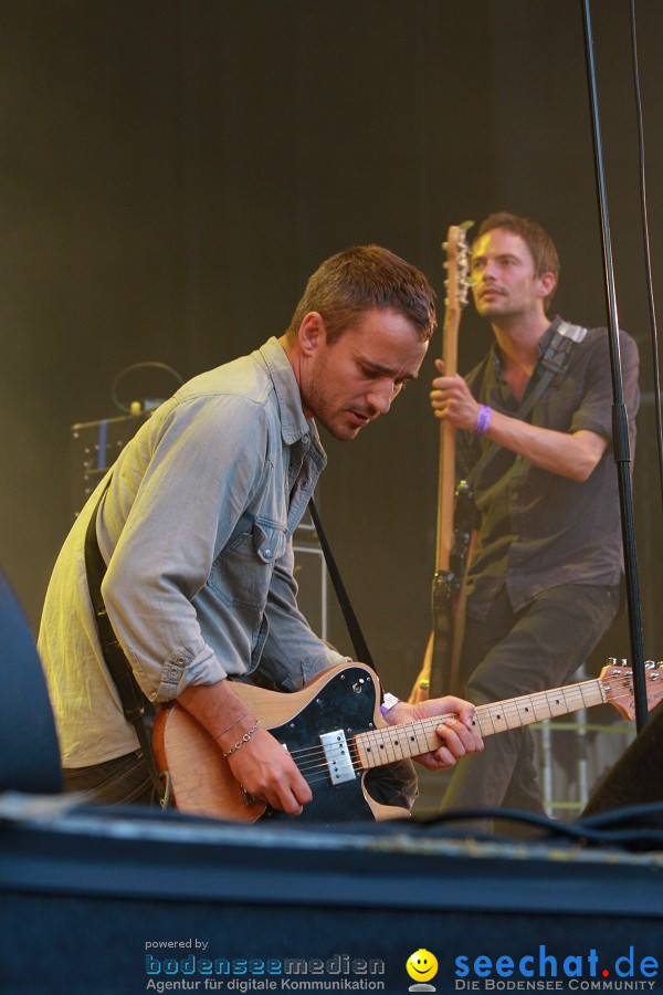 das festival 2010 mit Grand Avenue und Simple Minds: Schaffhausen, 07.08.20