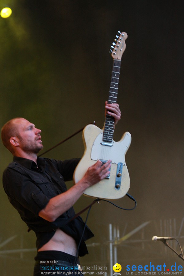 das festival 2010 mit Grand Avenue und Simple Minds: Schaffhausen, 07.08.20