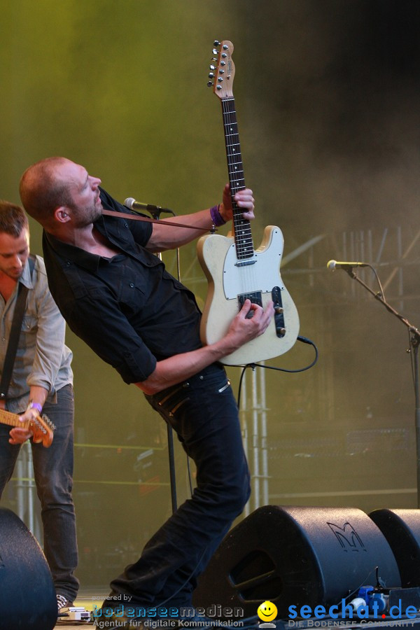 das festival 2010 mit Grand Avenue und Simple Minds: Schaffhausen, 07.08.20