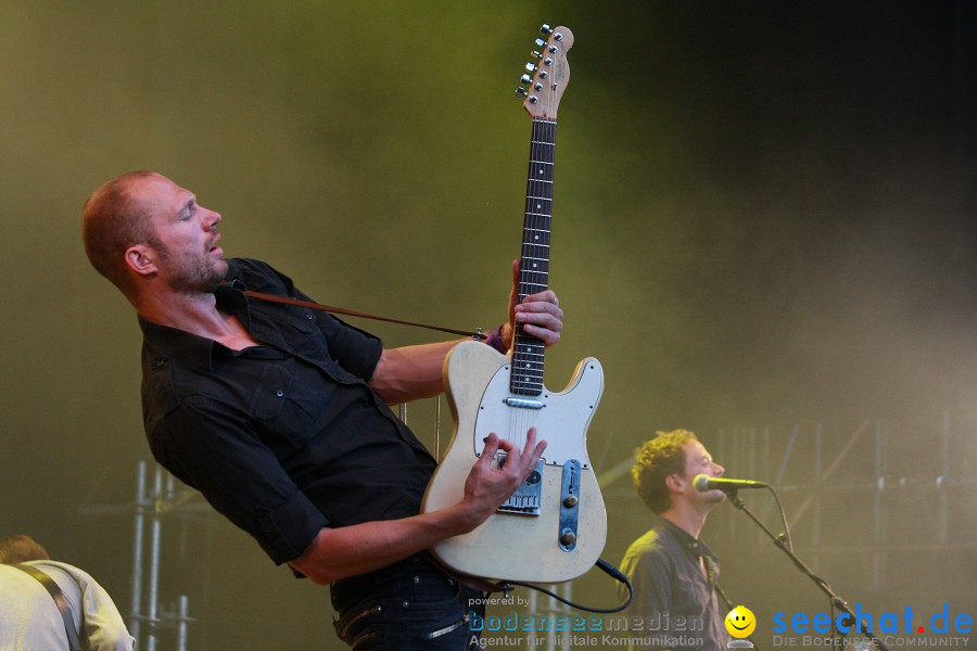 das festival 2010 mit Grand Avenue und Simple Minds: Schaffhausen, 07.08.20