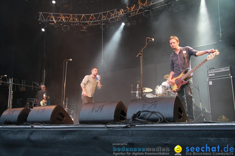 das festival 2010 mit Grand Avenue und Simple Minds: Schaffhausen, 07.08.20